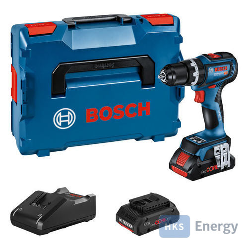Bosch Akku-Schlagbohrschrauber GSB 18V-90 C, 2xAkku ProCORE18V 4.0Ah – 06019K6104