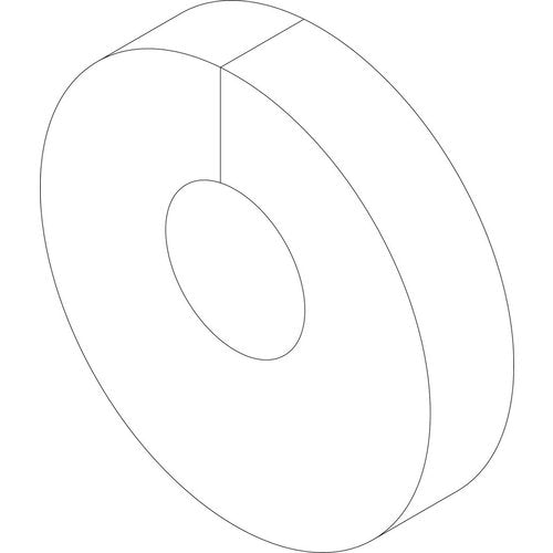 BO Weichschaum Rosette D200x60x40 everp., 8735100292