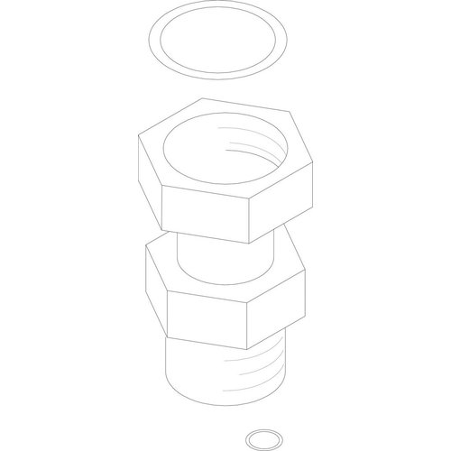 Bosch Distanzstück 3/4" mit Dichtung 7100436