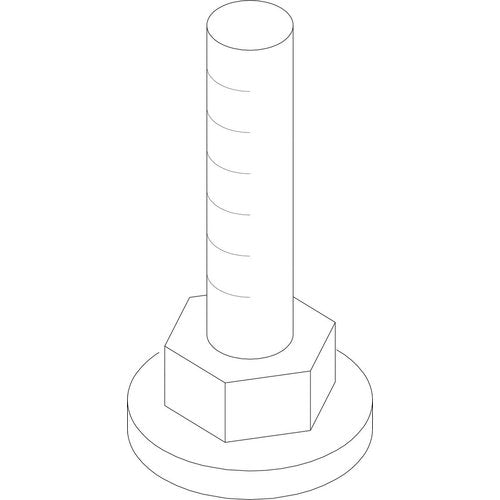 Bosch Stellfuß M10 X 68 8738203234