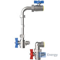 Bosch Zubehör für Wohnungsstationen Anschlussgruppe 3/4"  vertikal – 7738345909