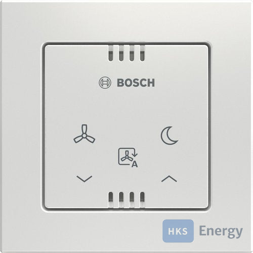 Bosch Zub. dezentraler Lüftung CV 30 H Bedieneinheit für V3000D, 85x85x10, weiß – 7738113833