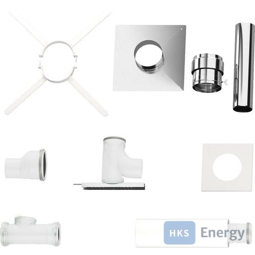 Bosch Abgaszubehör FC-Set110-B53 Grundbausatz B53 Edelstahl d:110mm hint. – 7738113177