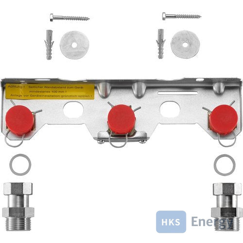 Bosch Installationszubehör Nr. 759 Montageanschlussplatte Erdgas – 7719001771