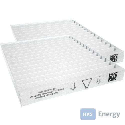 Bosch Zubehör Wohnungslüftung FSM5 100 Luftfilter-Set Vent 4000CC (MVP:2) j.MVP – 7738112472