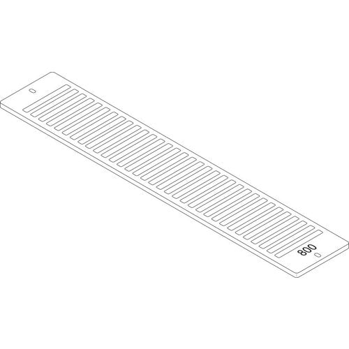 BO Aufsteckgitter 20/22-800 RAL9016 everp., 87183403080