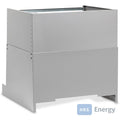Bosch Zubehör für Solewärmepumpen Verrohrungsblende silber 2,08-2,4m – 8733715012