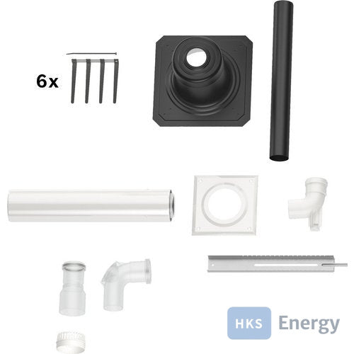 Bosch Abgaszubehör FC-Set60-B53 Grundbausatz B53, d:60 – 7738112781