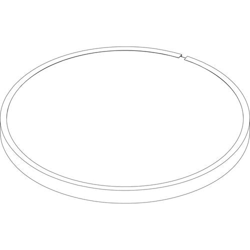 BO Verkleidungsdeckel D950x50 weiß everp., 8735100340