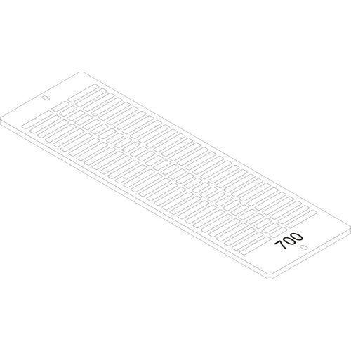 BO Aufsteckgitter 30/33-700 RAL9016 everp., 87183404070