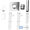 Bosch Abgaszubehör FC-Set200-C(14)3x Grundbausatz C(14)3x, d:200mm – 7738113196