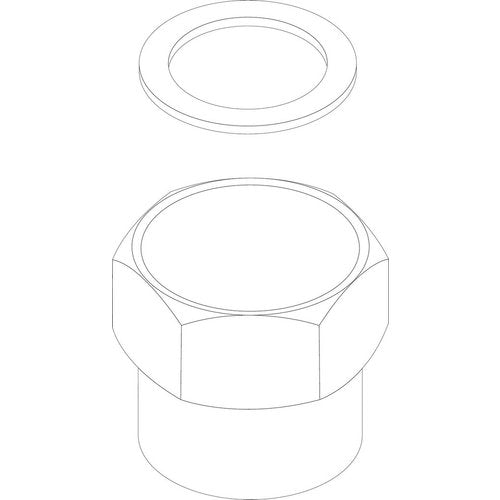 Bosch Anschlussverschraubung R1" everp., 8738809625