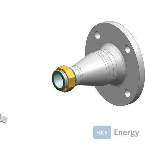 Bosch Installationszubehör AP 16-2 Pumpenanschluss DN65 / PN 16 / G 1 1/2" – 7736602763
