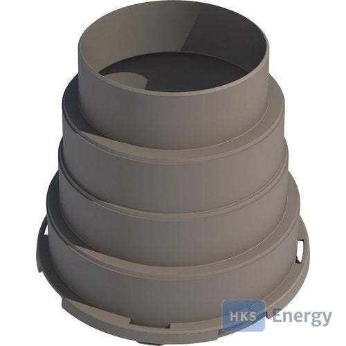 Bosch Zubehör Wohnungslüftung VKH Anschluss-Adapter für VK 125-1 – 7738112930