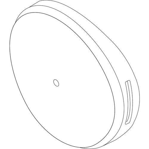 BO Abdeckung Handloch PS D251 weiß rund 87185420530