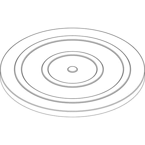 BO Verkleidungsdeckel D1029.6 Schwarz everp., 7735501785