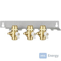 Bosch Zubehör für Wohnungsstationen Montageplatte Heizkreismodul, inkl. 2 KH – 7735600612