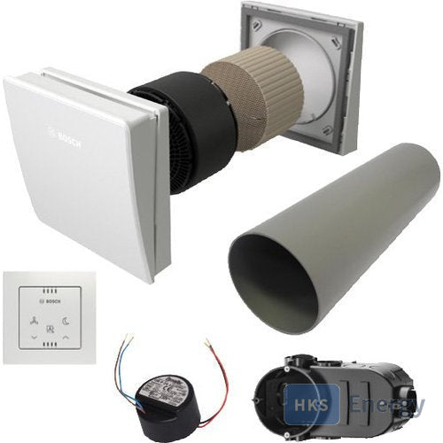 Bosch Paket dezentr. Lüftung BOPA VE302 4 x V3000D 55/K, CV30H, LNU12, LUP4, LMK – 7739623639