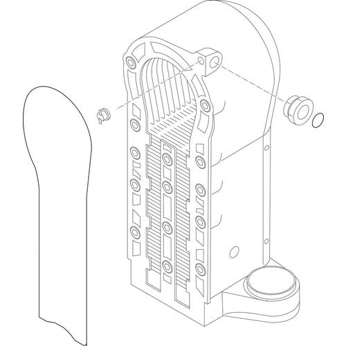 Bosch Wärmetauscher 87154069400