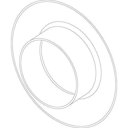 BO Rosette D96xd50x25 Schwarz everp., 8735100810 (MVP 4 Stück), je MVP