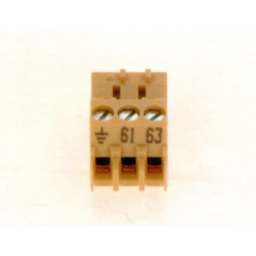 BO Anschlussklemme 3-pol 61/63 beige everp., 8718585550