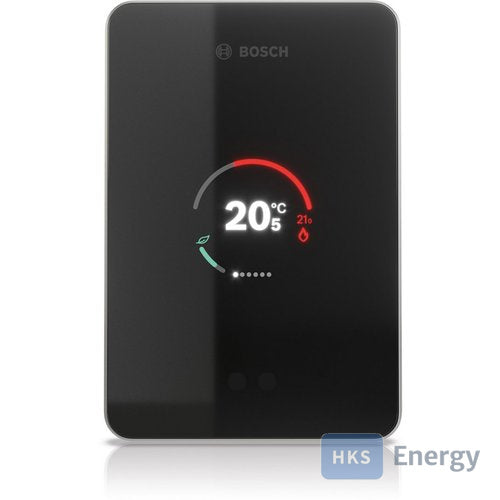 Bosch smarter W-LAN Regler EasyControl Touch-Screen, App Anbindung, schwarz – 7736701392