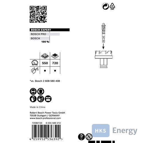 Bosch EXPERT Sheet Metal Lochsäge 22x 5mm – 2608900493