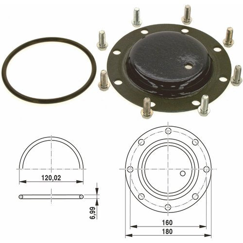BO Handlochdeckel DN120 für Anode everp., 7747004739