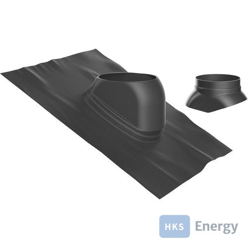 Bosch Abgaszubehör FC-O110 Dachziegel d:166, 25-45 Gr schwarz – 7738113129