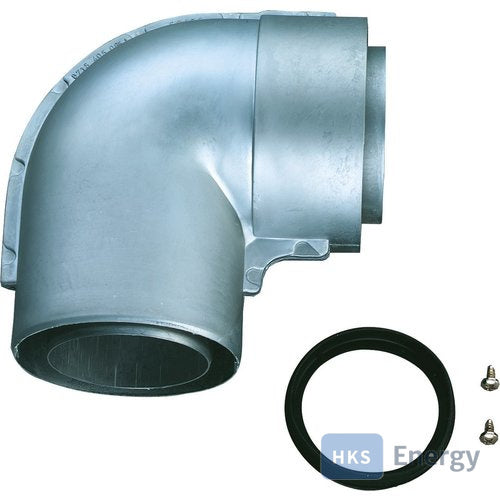 Bosch Abgaszubehör AZ 135 Doppelrohrbogen 90 Gr, d:80/110mm – 7719000837