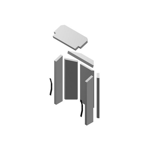 Bosch Schamottegarnitur 7 everp., 63029367