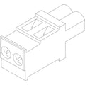 Bosch Anschlussklemme2-pol.EV tomatenrot everp., 8718598879