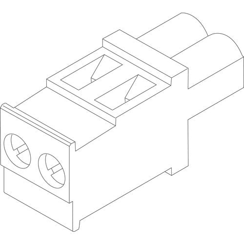 Bosch Anschlussklemme2-pol.EV tomatenrot everp., 8718598879