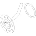 Bosch Flansch mit Tauchrohr kpl. 87155031700