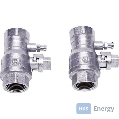 Bosch Installationszubehör Nr. 224 Wartungshähne-Set R 3/4, Durchgangsform – 7738112207