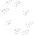 Bosch Schraube M12x25 8.8 A3K everp., 8735100059 (MVP 8 Stück), je MVP