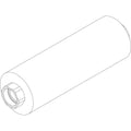 BO Metallwellschlauch DN25 Lg850 schw everp., 8738804070