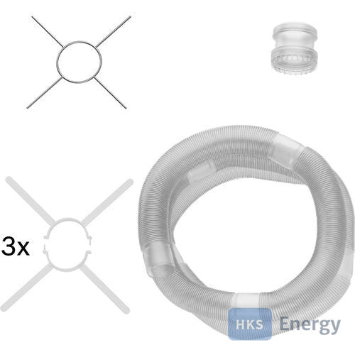 Bosch Abgaszubehör FC-Set-F80 Grundpaket Flexleitung d:80 mm, L:15m – 7738112689