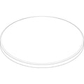 BO Verkleidungsdeckel D1060x50 weiß everp., 8735100341