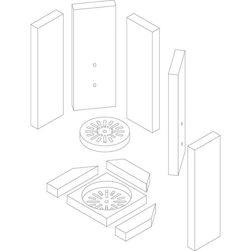 Bosch Schamottegarnitur 4+5 everp., 63016362