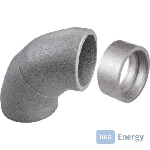 Bosch Zubehör Wohnungslüftung BEPP 160-1 Bogen 90 Gr teilbar, d:160 mm, VPE: 1ST – 7738113428