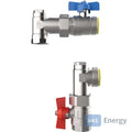 Bosch Zubehör für Wohnungsstationen Kugelhahnset 3/4" vertikal – 7738345907