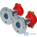 Bosch Zubehör für Luftwärmepumpe VCC 100 Flanschübergang für Heizkreisverteiler – 8738212236