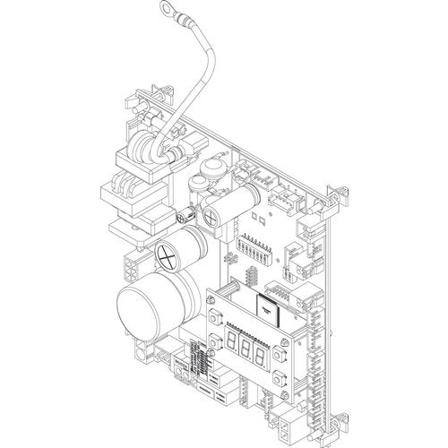 Bosch Hauptleiterplatte 8716862256