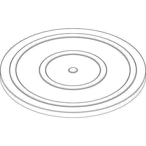 BO Verkleidungsdeckel D1143.6 Schwarz everp., 7735501786