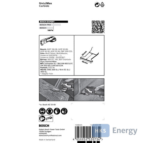 Bosch EXPERT MetalMax PAIZ 45 AIT Blatt 45mm – 2608900021
