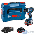 Bosch Akku-Bohrschrauber GSR 18V-90 C 2xAkku GBA 18V 4.0Ah, L-BOXX 136 – 06019K6003