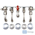 Bosch Installationszubehör Nr. 992 Montageanschlussplatte Unterputz – 7719002373