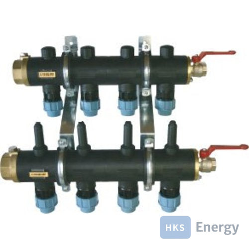 Bosch Zubehör f. Erdwärmepumpen Nr. 1139 Soleverteiler 4-fach DN25 – 7719002866