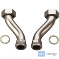 Bosch Installationszubehör Nr. 294 Vor- und Rücklaufanschlussbogen – 7719000632